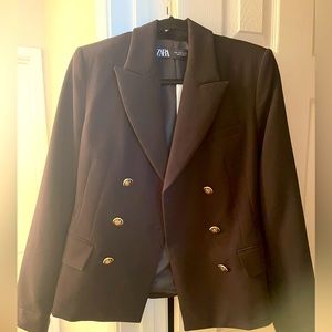 Zara black blazer - brand new with tags!